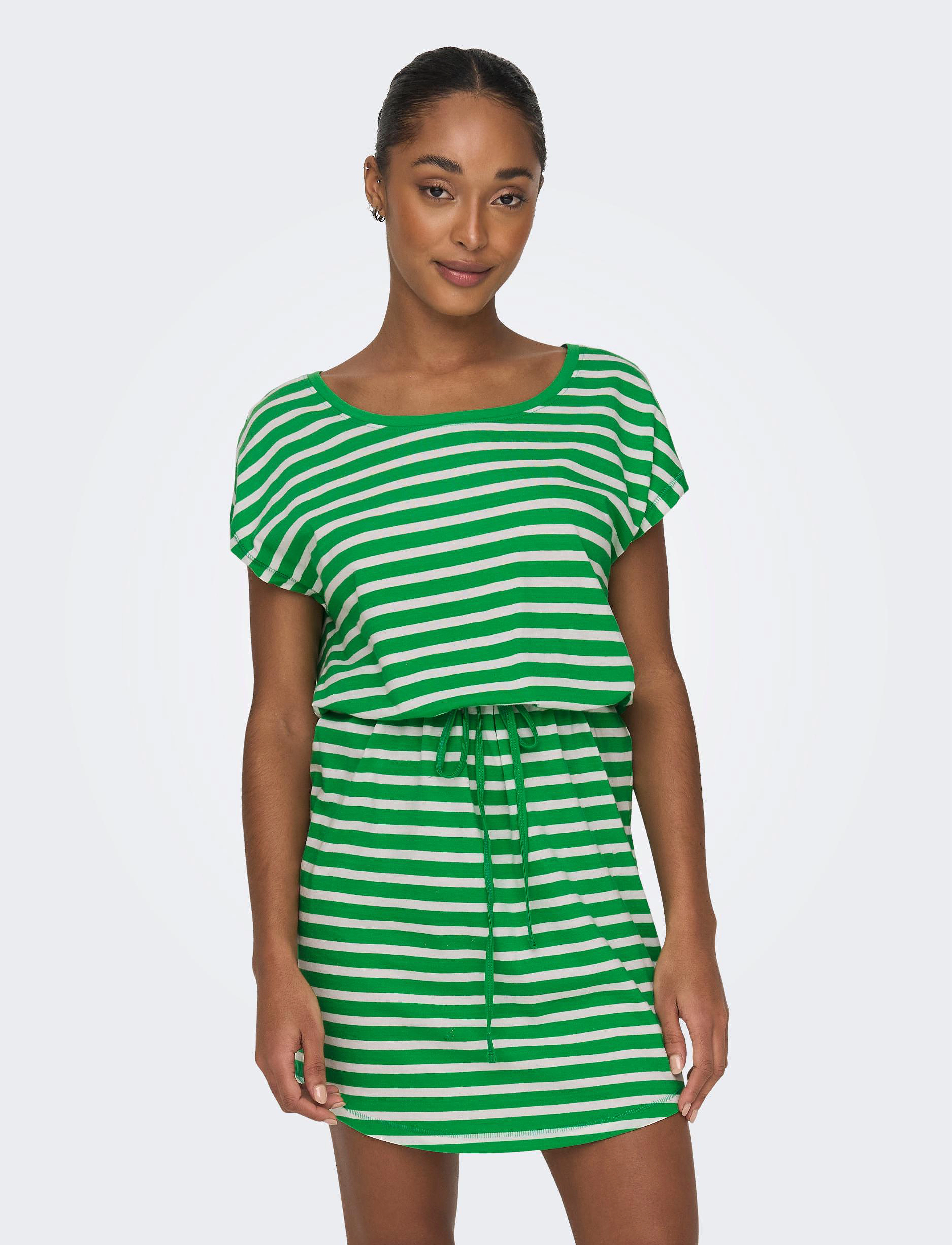 ONLY ONLMAY S/S DRESS NOOS - Kleidid - KELLY GREEN / green