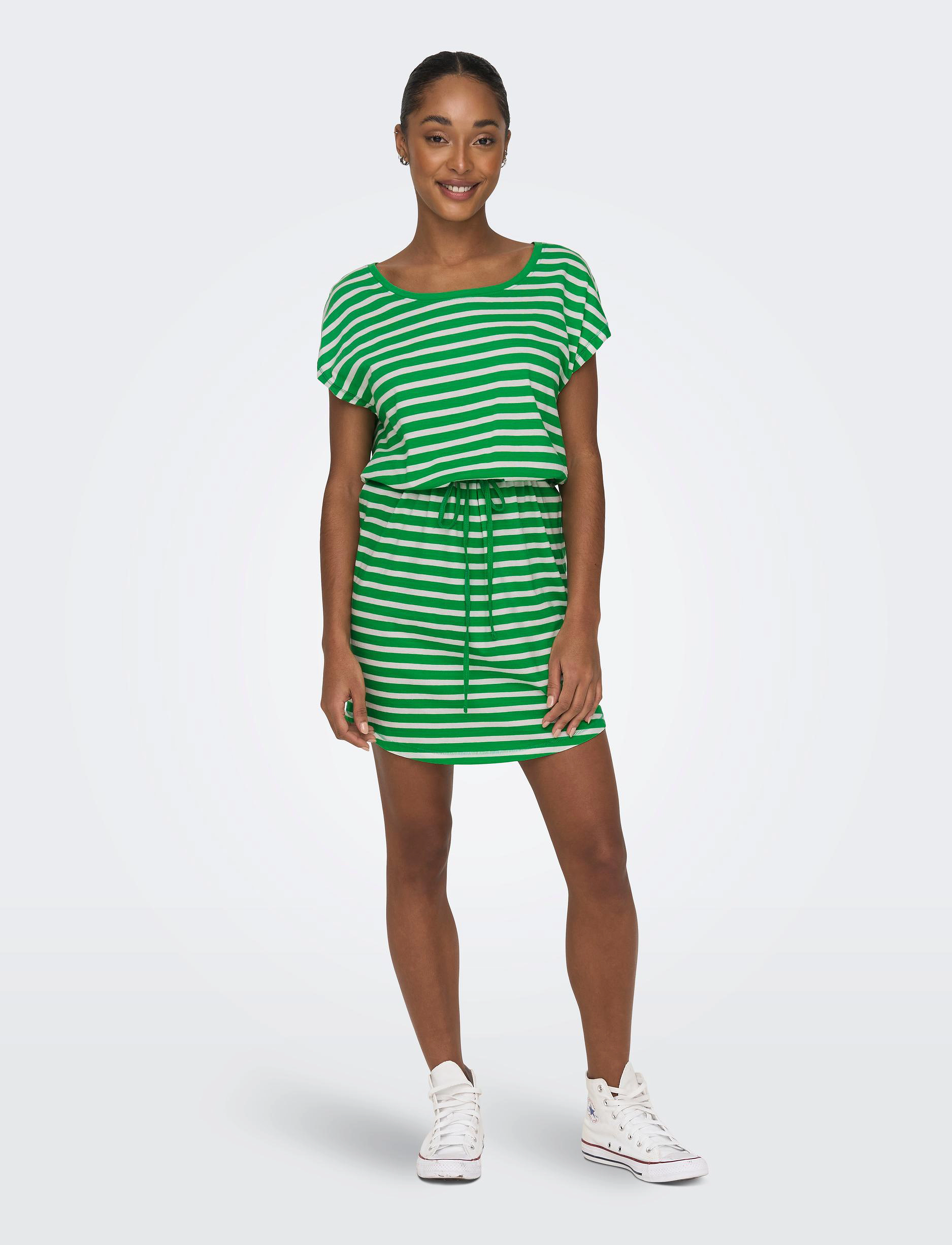 ONLY - ONLMAY S/S DRESS NOOS - laveste priser - kelly green - 4