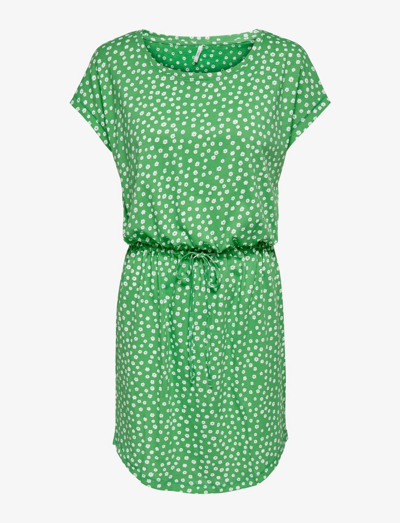 ONLY ONLMAY S/S DRESS NOOS - Kleidid - KELLY GREEN / green