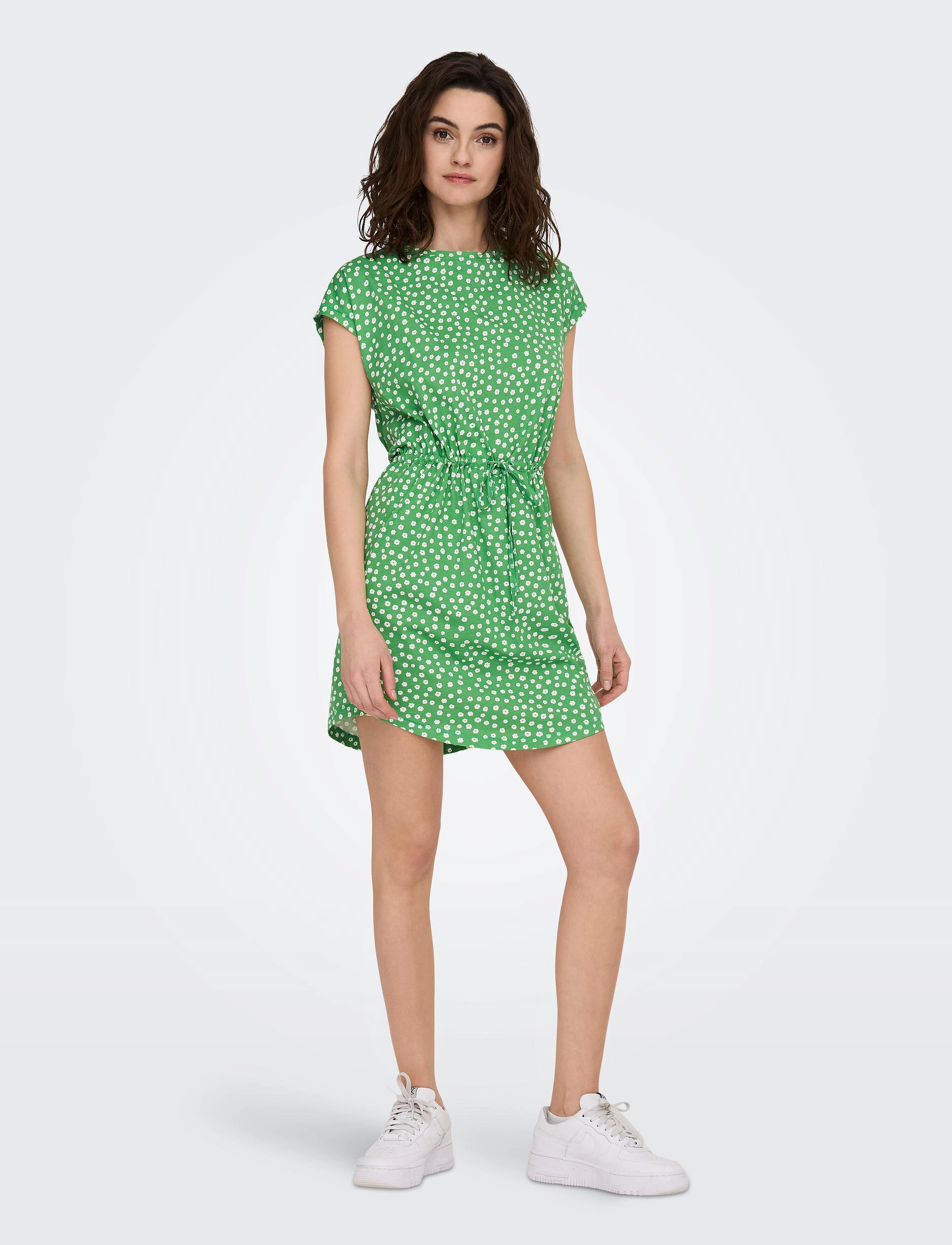 ONLY - ONLMAY S/S DRESS NOOS - laveste priser - kelly green - 4