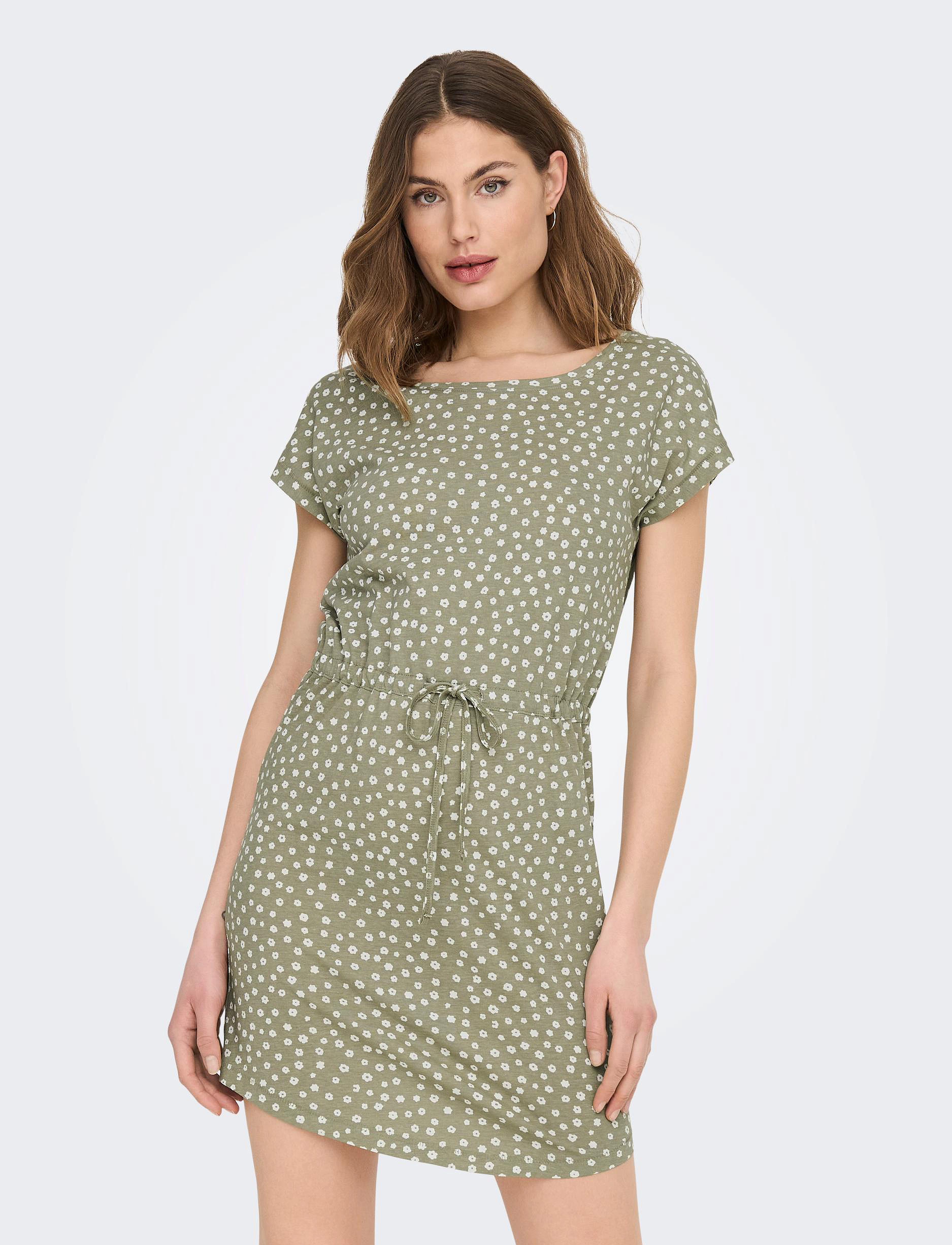 ONLY ONLMAY S/S DRESS NOOS - Kleidid - MERMAID / green