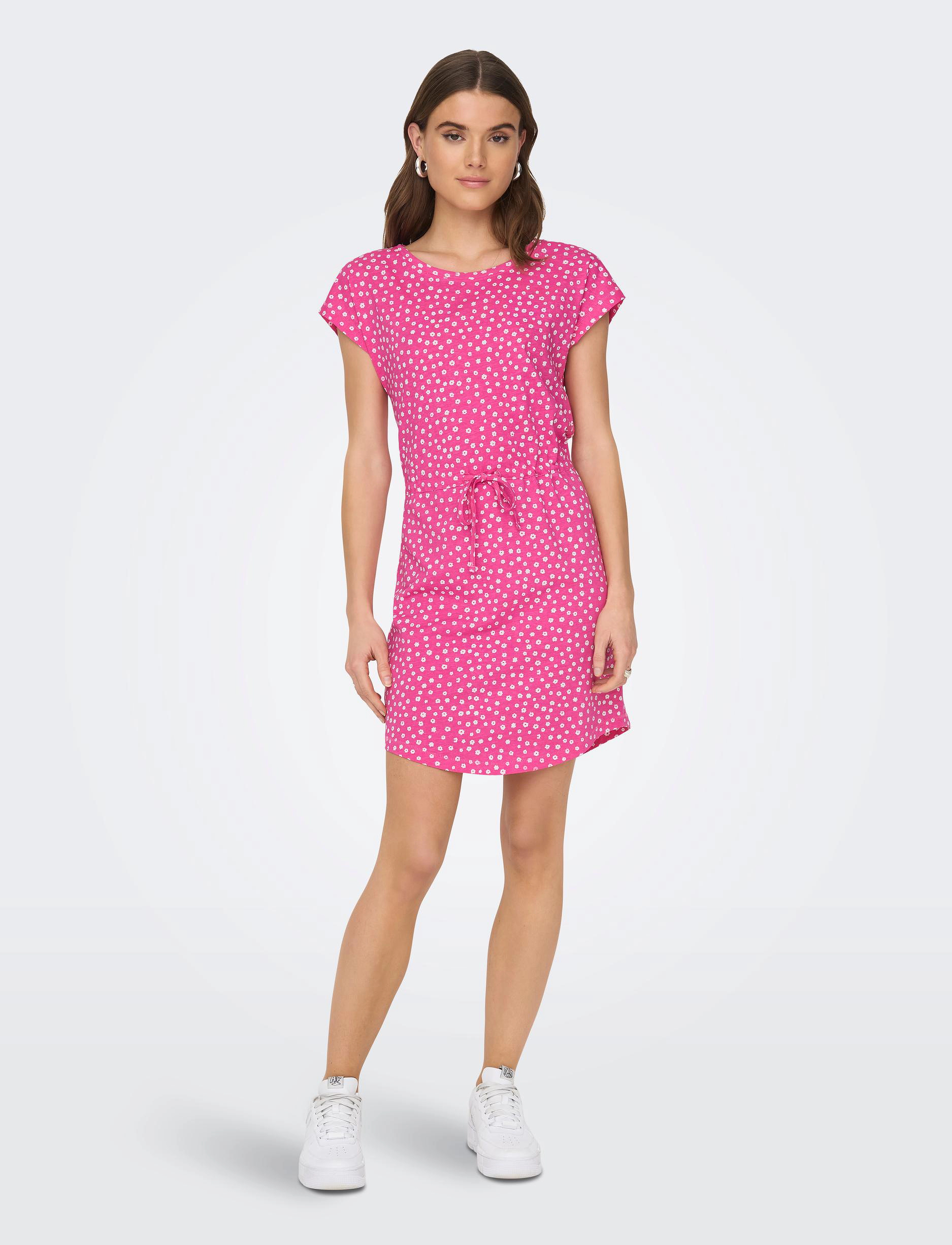 ONLY - ONLMAY S/S DRESS NOOS - laveste priser - shocking pink - 4