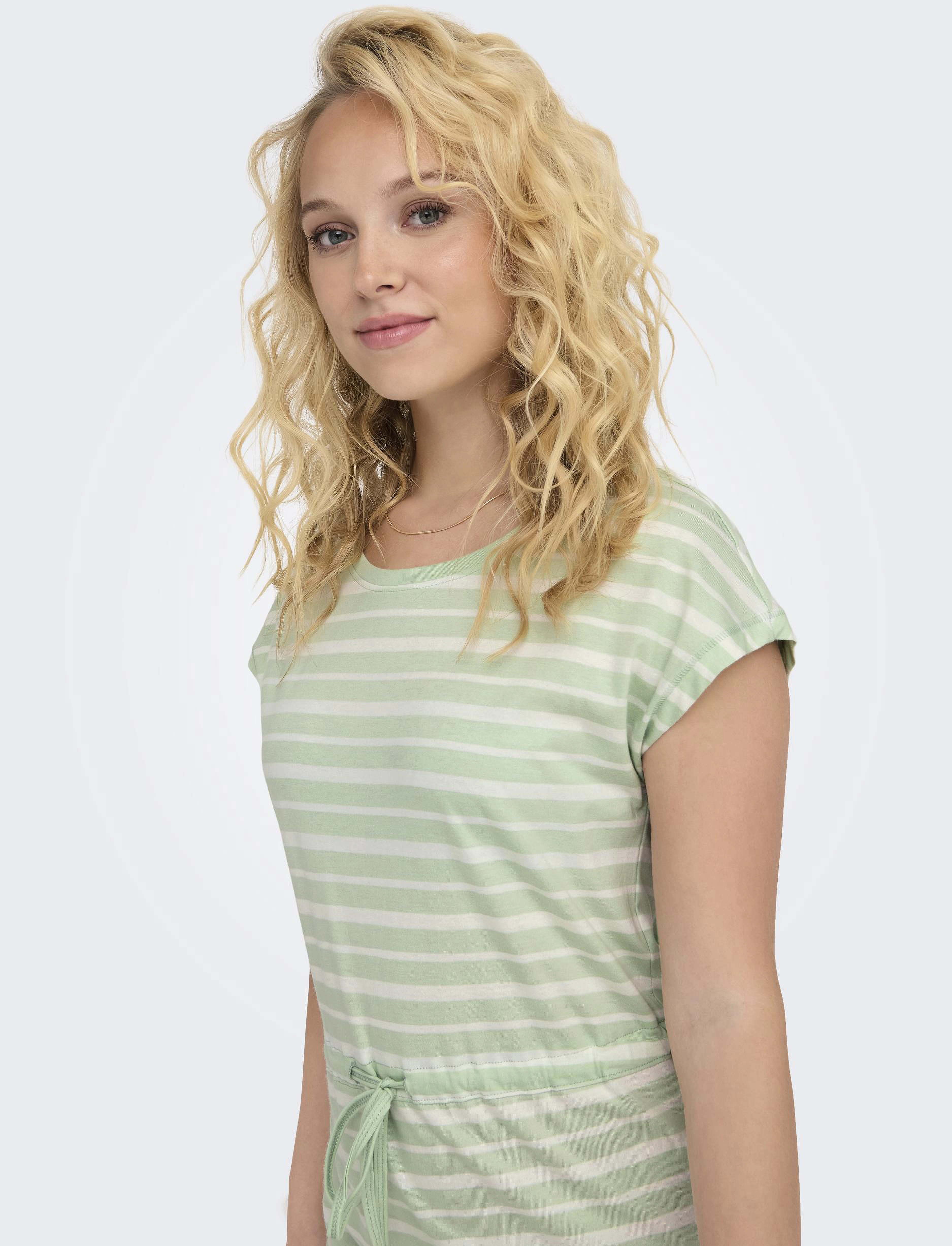ONLY - ONLMAY S/S DRESS NOOS - laveste priser - subtle green - 5