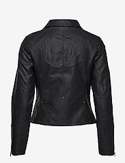 ONLY - ONLGEMMA FAUX LEATHER BIKER OTW NOOS - spring jackets - black - 2
