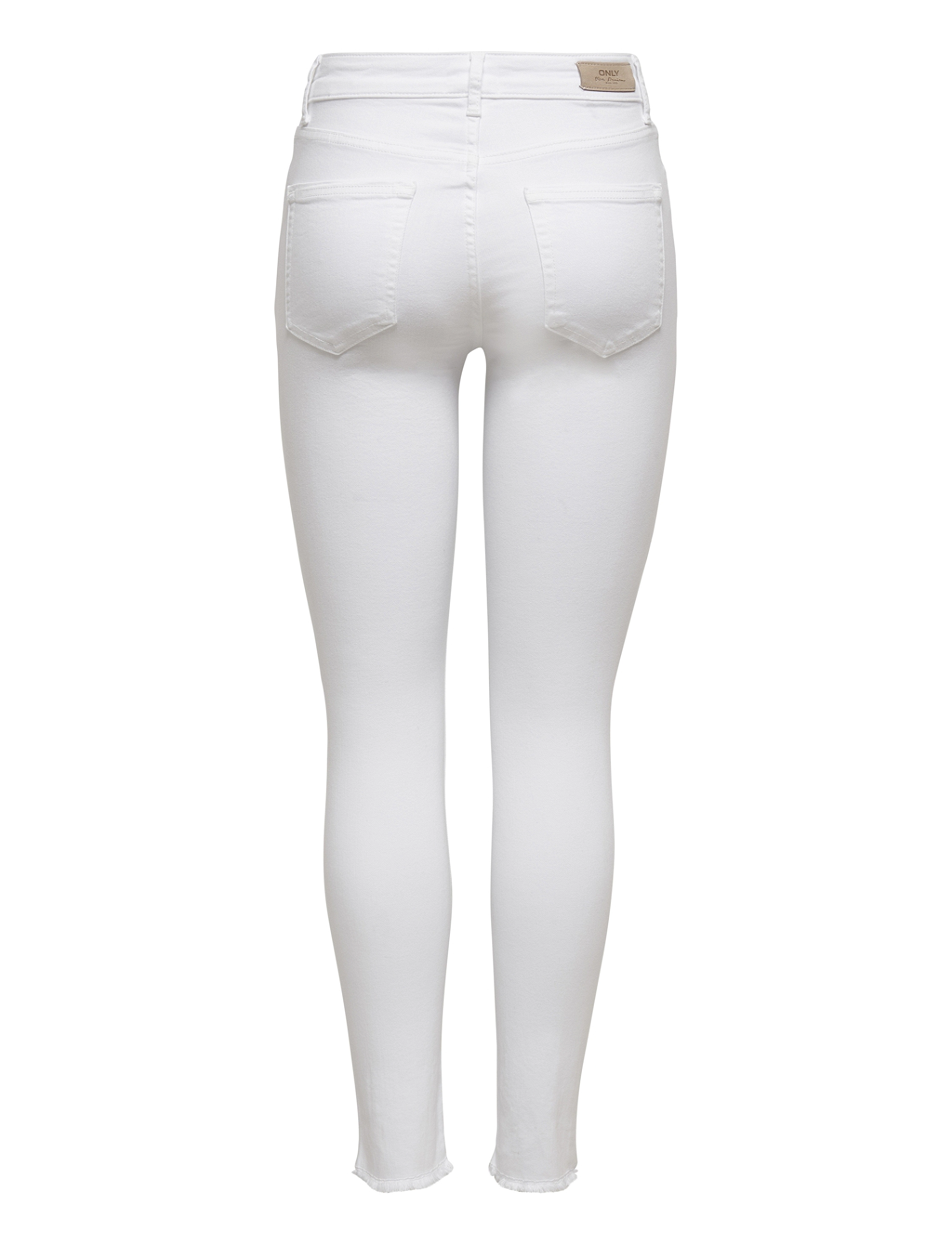 ONLY - ONLBLUSH MID SK RW ANK DNM REA0730 NOOS - white - 1