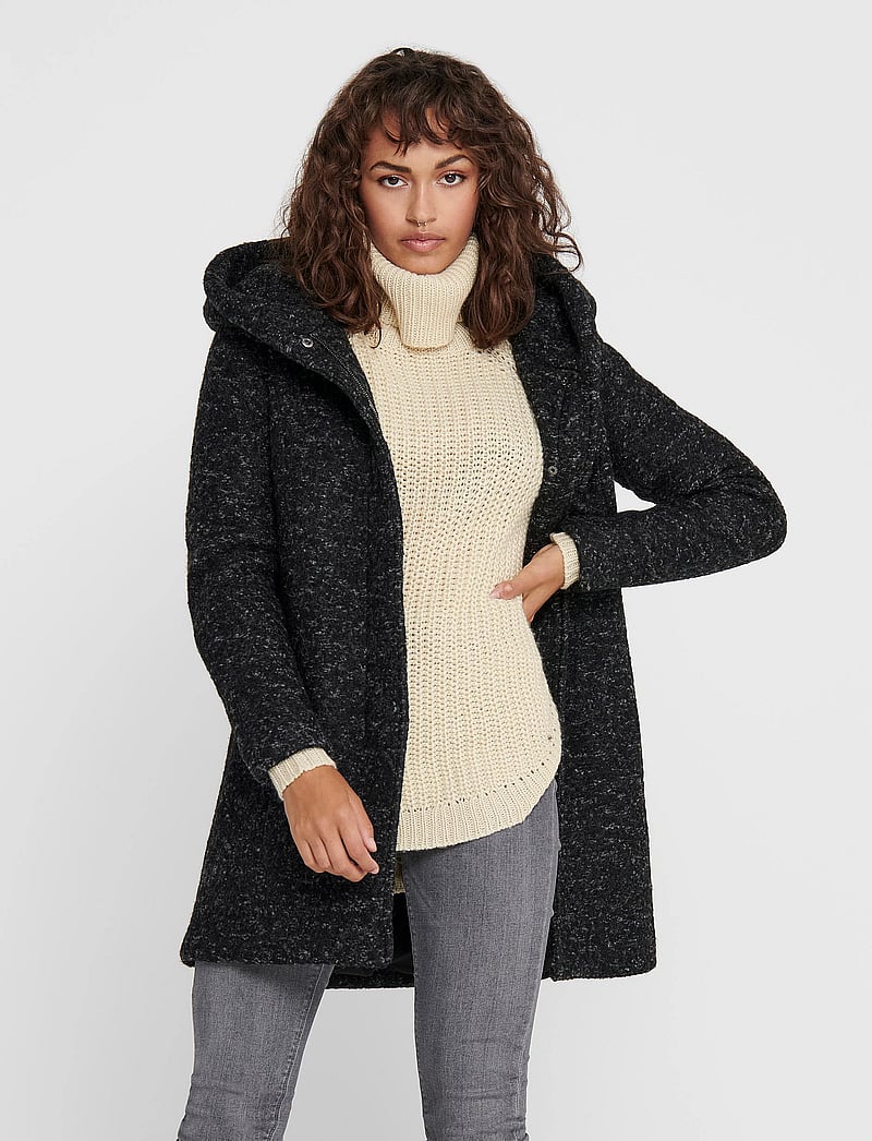 ONLY Onlsedona Boucle Wool Coat Otw – wool jackets – shop at Booztlet