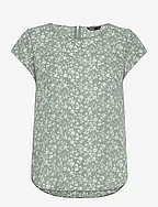 ONLVIC S/S AOP TOP NOOS PTM - LILY PAD