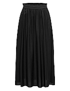 ONLY Dames Onlalberte Mw Long Skirt WVN, zwart, XS ONLY Dames Onlalberte Mw Long Skirt WVN, zwart, XS