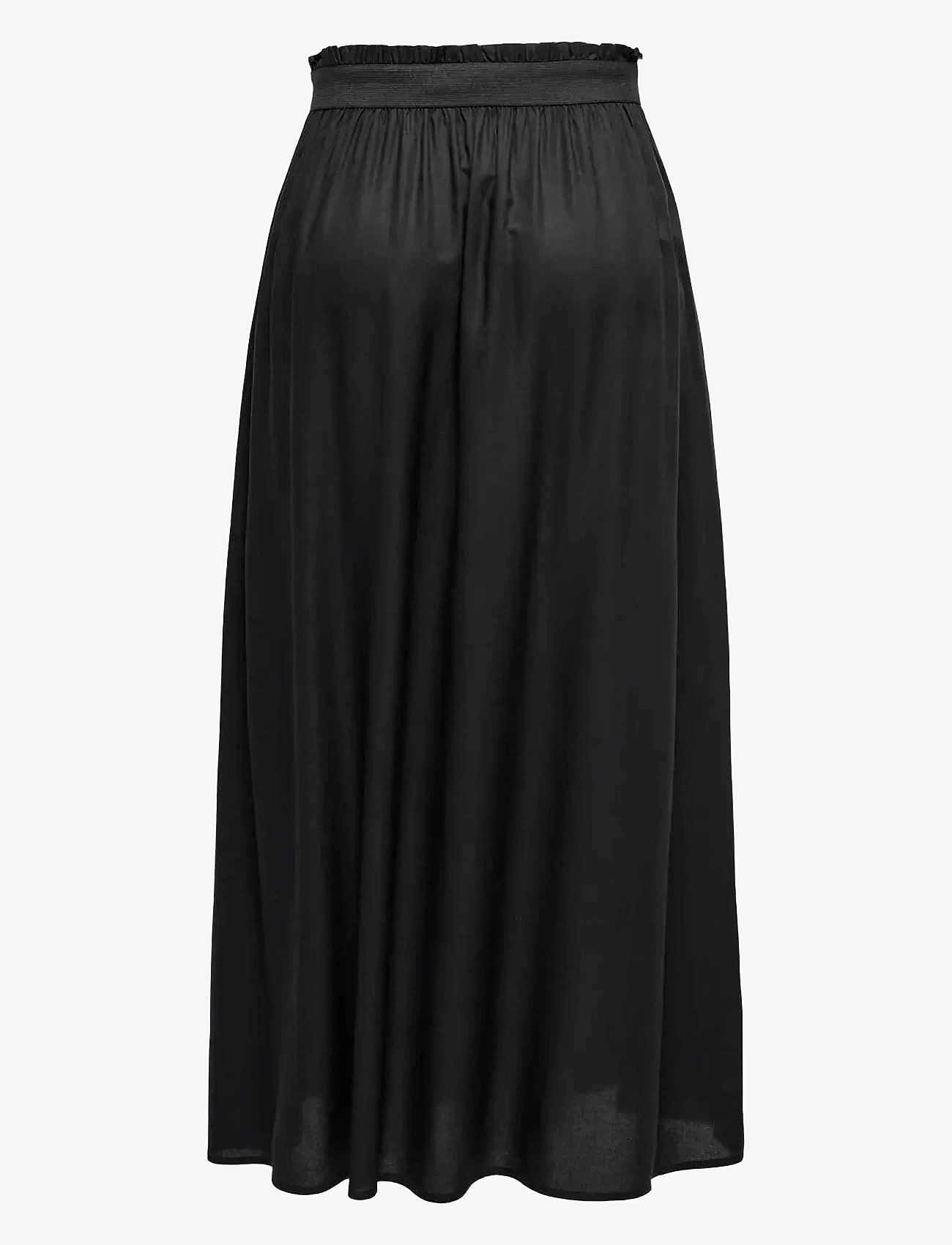 ONLY - ONLVENEDIG LIFE LONG SKIRT WVN NOOS - maxikjolar - black - 2