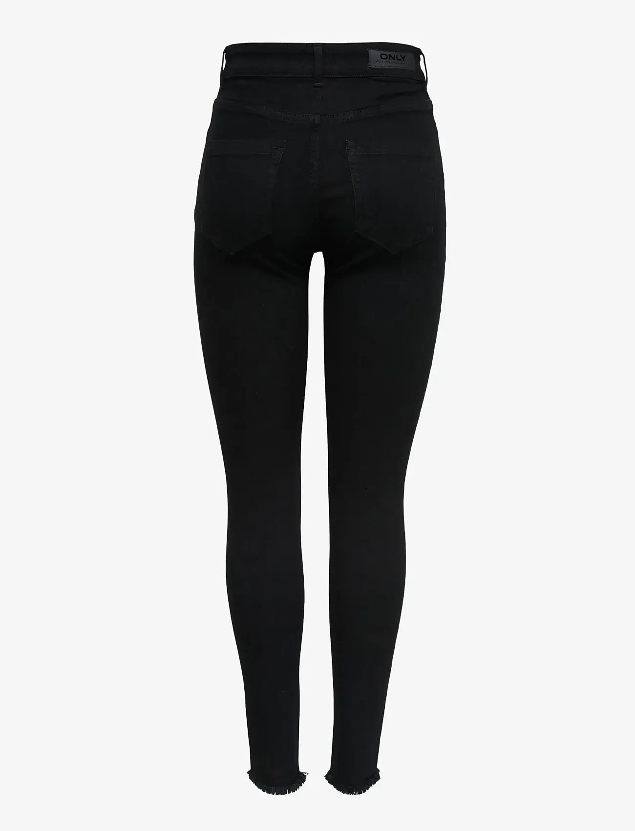 ONLY - ONLBLUSH MID SK ANK RW DNM REA2343 NOOS - skinny jeans - black denim - 2