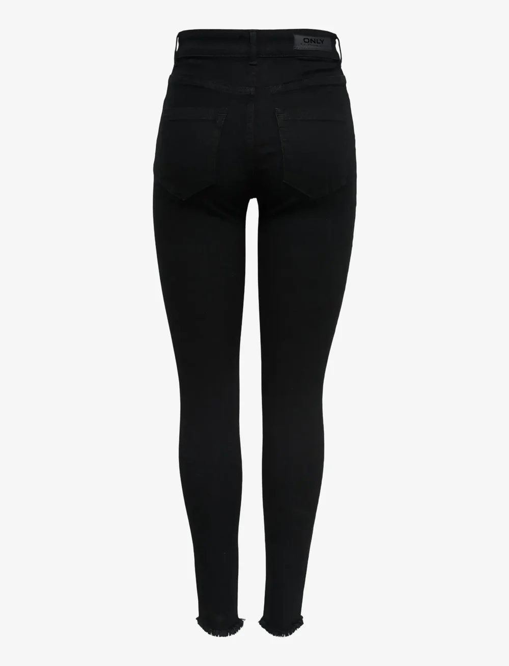 ONLY - ONLBLUSH MID SK ANK RW DNM REA2343 NOOS - liibuvad teksad - black denim - 2