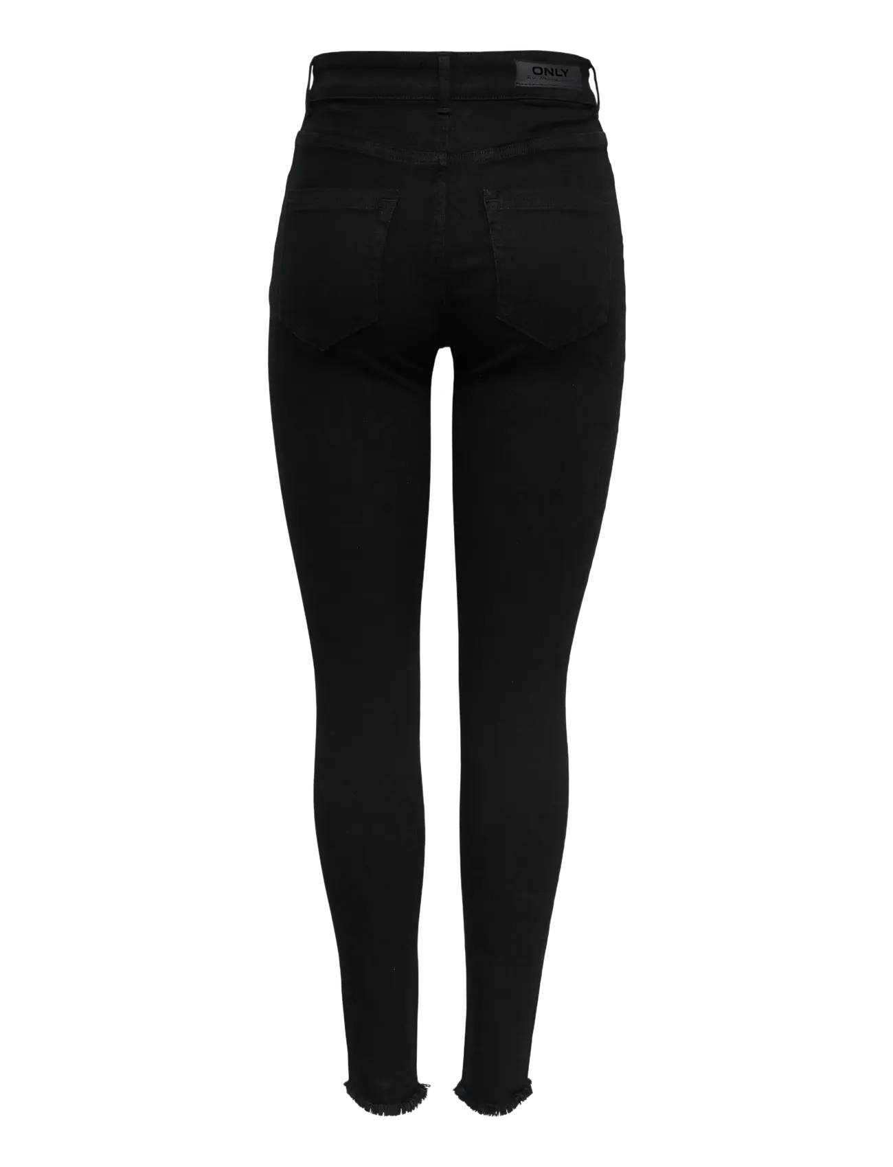 ONLY - ONLBLUSH MID SK ANK RW DNM REA2343 NOOS - skinny jeans - black denim - 2
