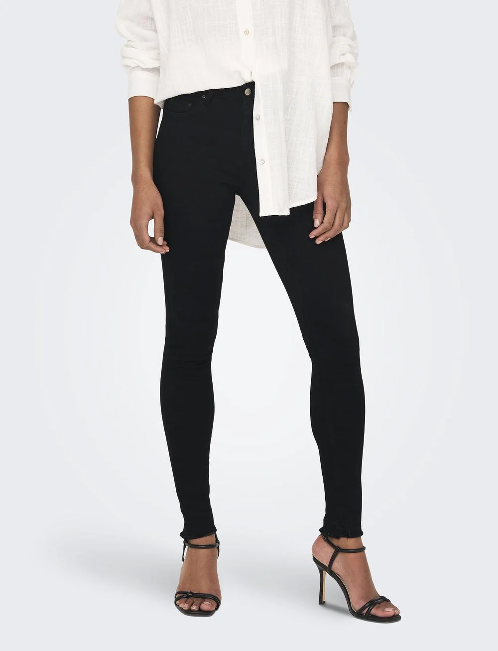 ONLY Onlblush Life Mid Sk Ak Raw Rea2343 - Skinny jeans