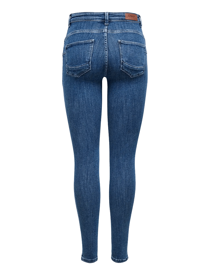 ONLY - ONLPOWER MID PUSHUP SK REA3223 NOOS - liibuvad teksad - dark blue denim - 2