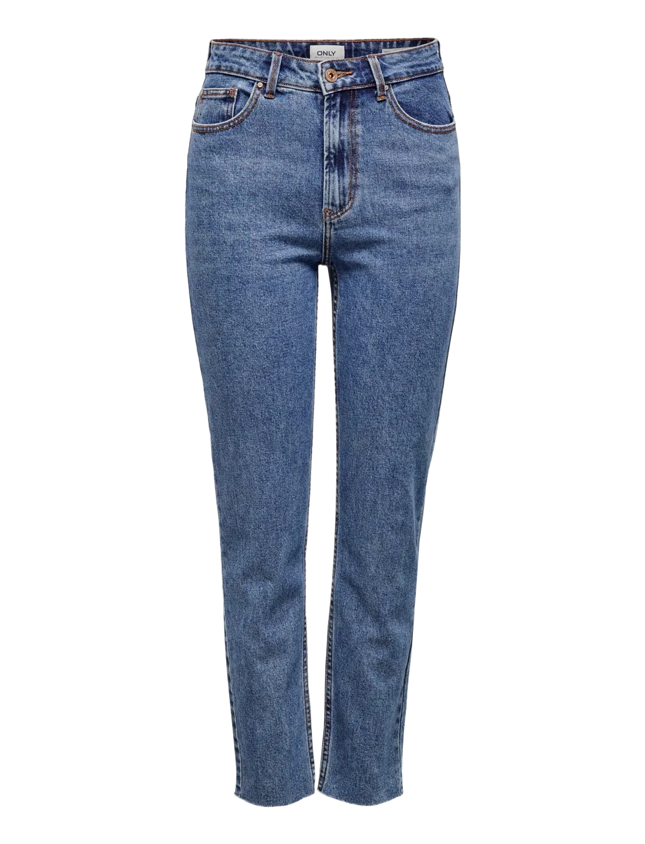 ONLEMILY HW ST RW CR AN MAE05 NOOS - DARK BLUE DENIM