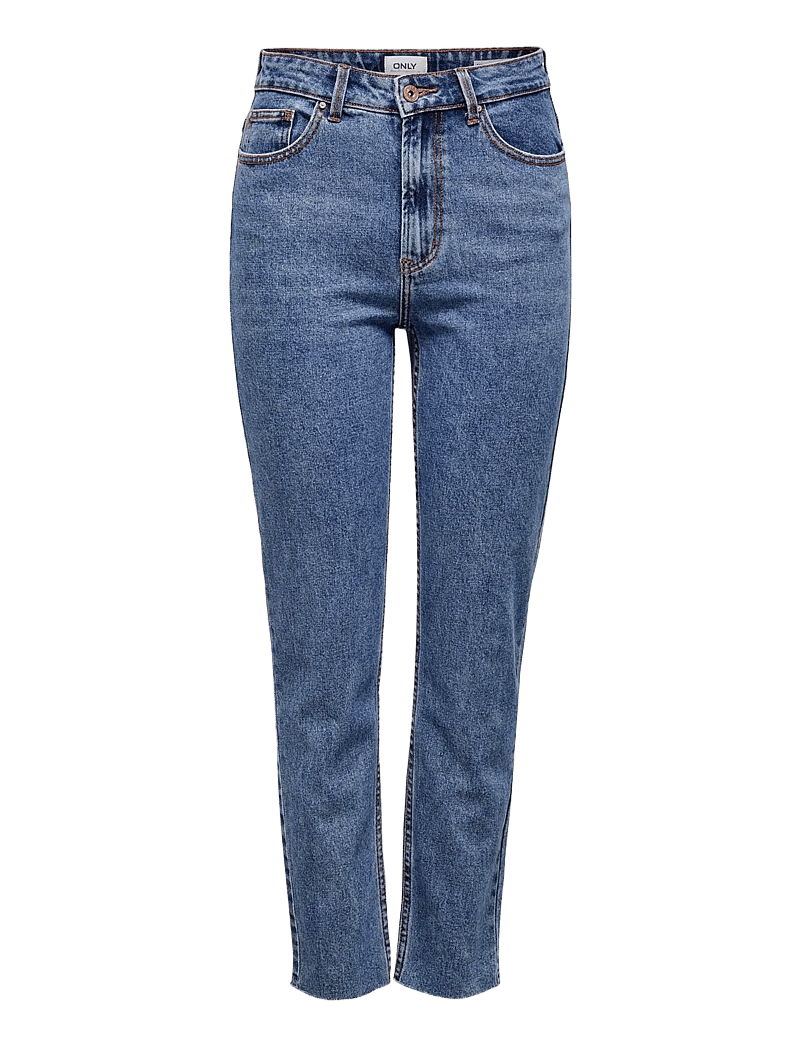 ONLY - ONLEMILY HW ST RW CR AN MAE05 NOOS - raka jeans - dark blue denim - 1