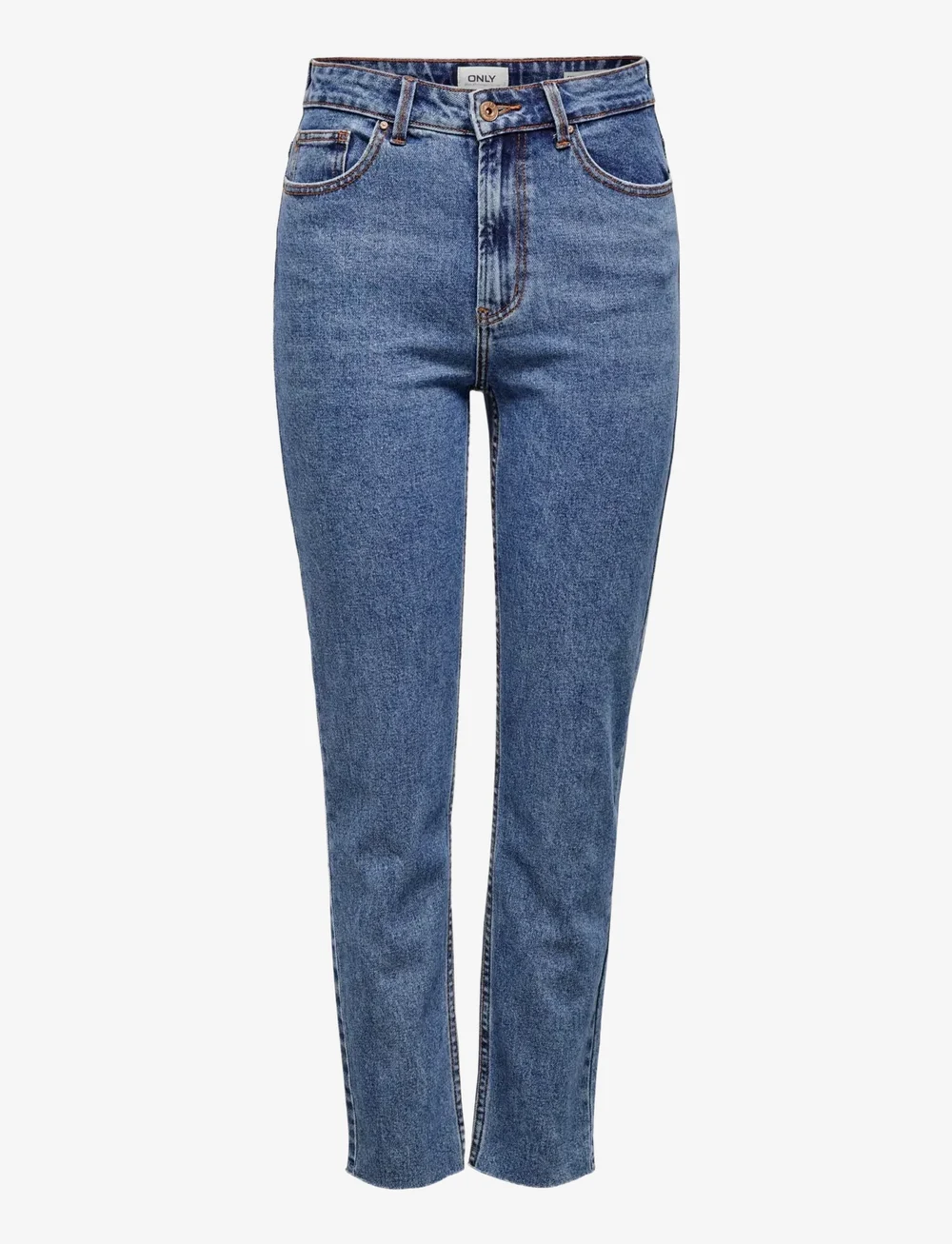 ONLY - ONLEMILY HW ST RW CR AN MAE05 NOOS - straight jeans - dark blue denim - 1