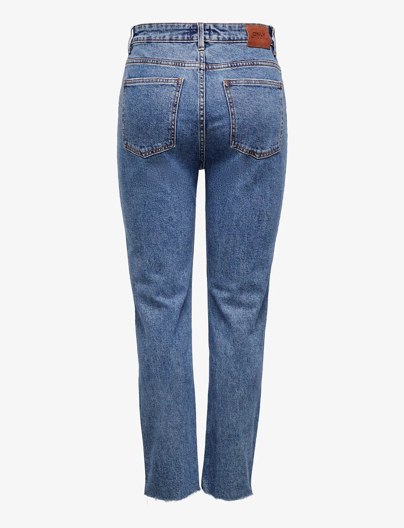 ONLY - ONLEMILY HW ST RW CR AN MAE05 NOOS - straight jeans - dark blue denim - 1