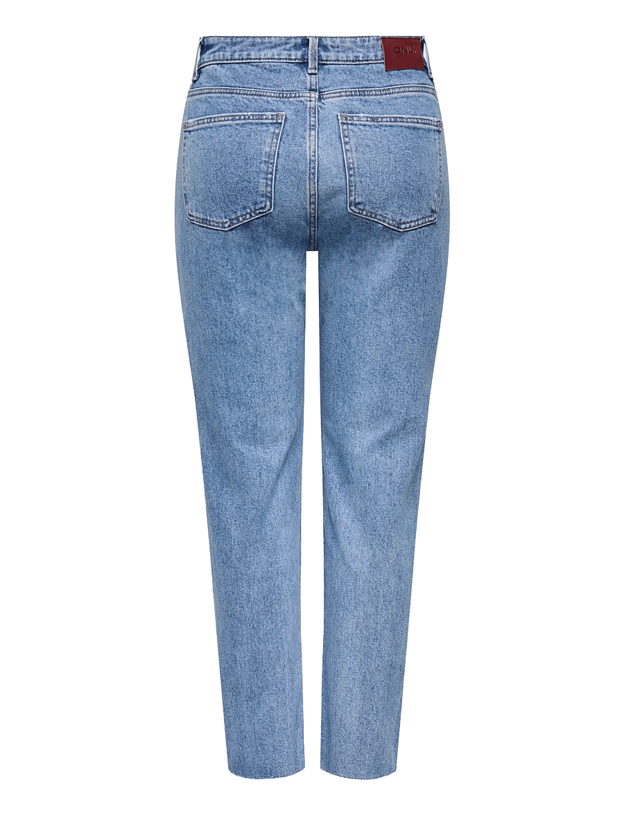ONLY - ONLEMILY HW ST RW CR AN MAE06 NOOS - die niedrigsten preise - light blue denim - 2
