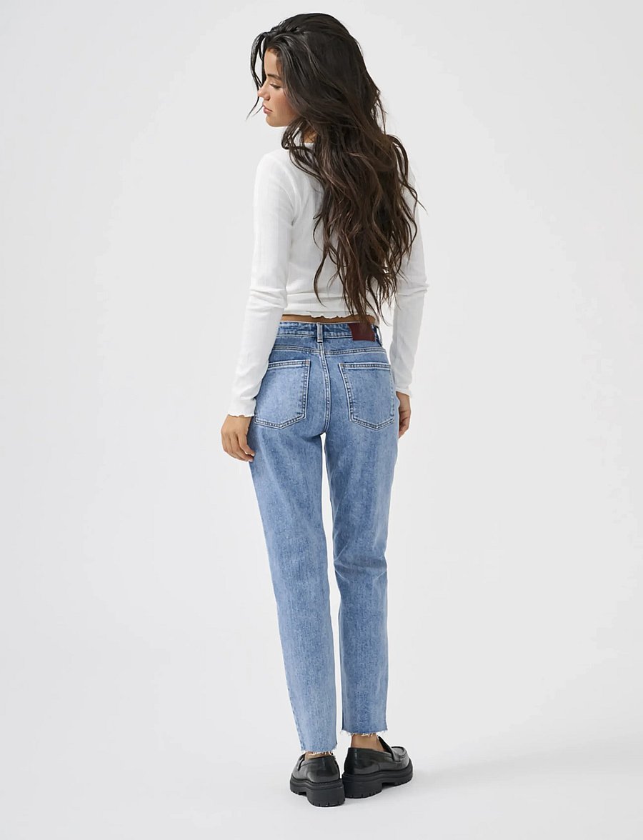 ONLY - ONLEMILY HW ST RW CR AN MAE06 NOOS - die niedrigsten preise - light blue denim - 0