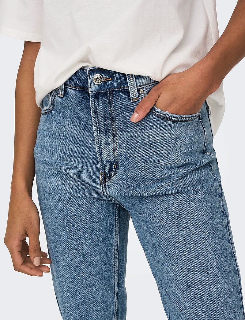 ONLY - ONLEMILY HW ST RW CR AN MAE06 NOOS - raka jeans - light blue denim - 5