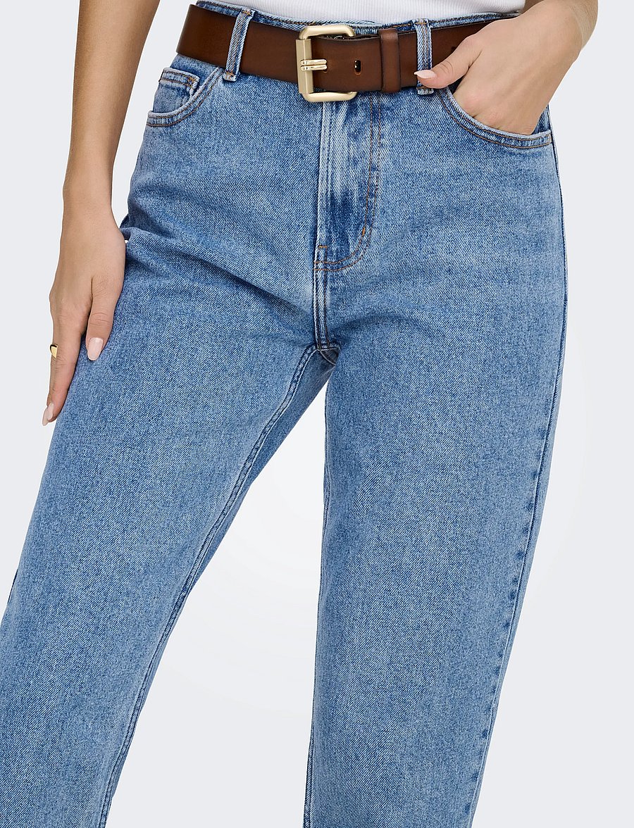 ONLY - ONLEMILY HW ST RW CR AN MAE06 NOOS - raka jeans - light blue denim - 5