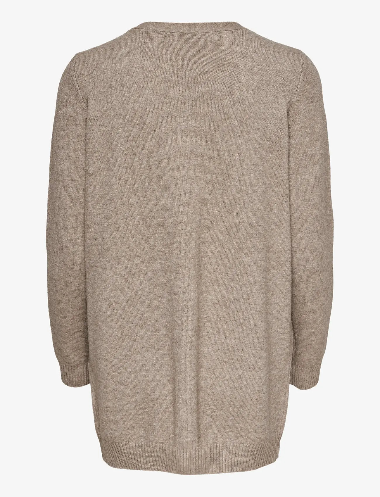 ONLY - ONLLESLY L/S OPEN CARDIGAN KNT NOOS - cardigans - beige - 2