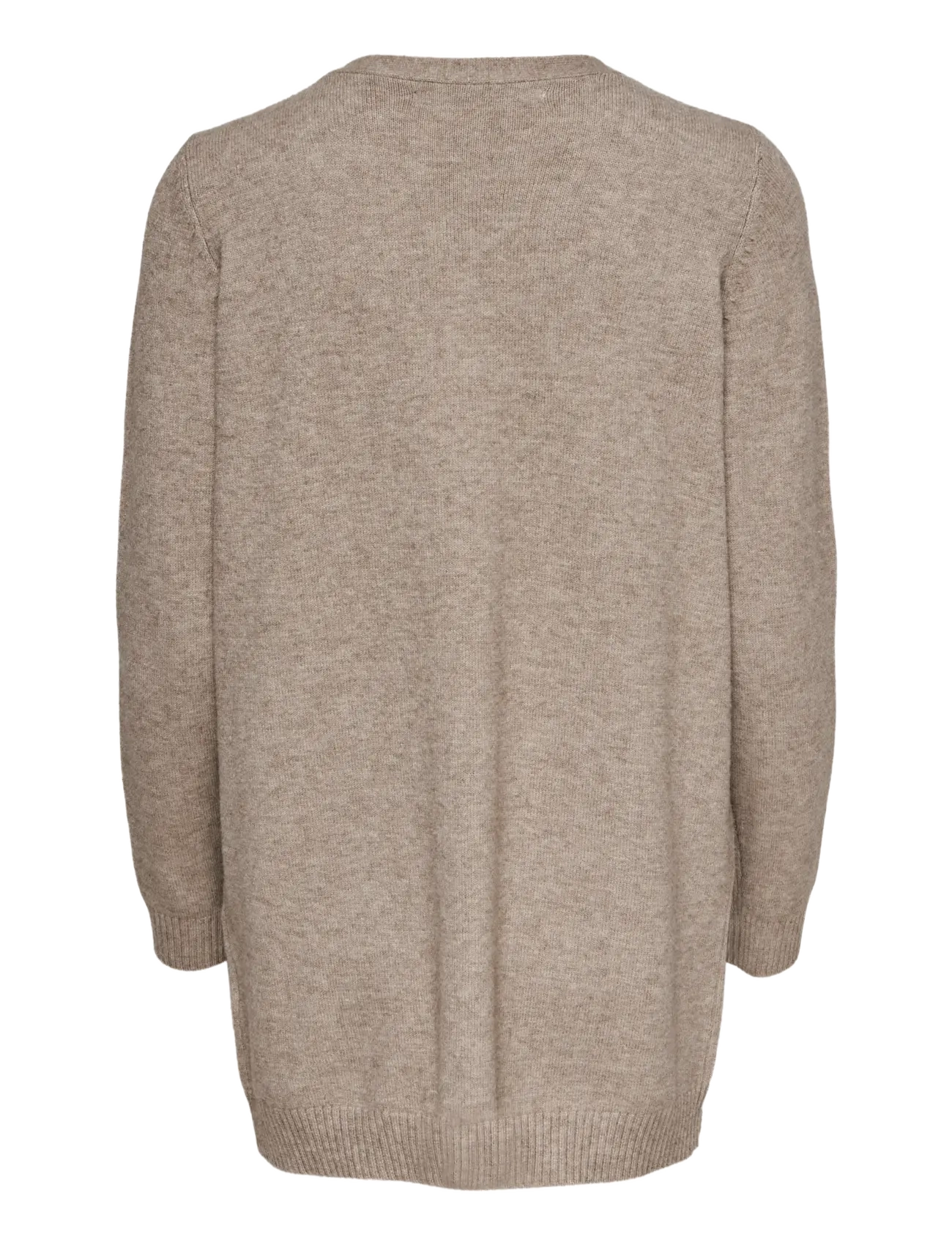 ONLY - ONLLESLY L/S OPEN CARDIGAN KNT NOOS - swetry rozpinane - beige - 2