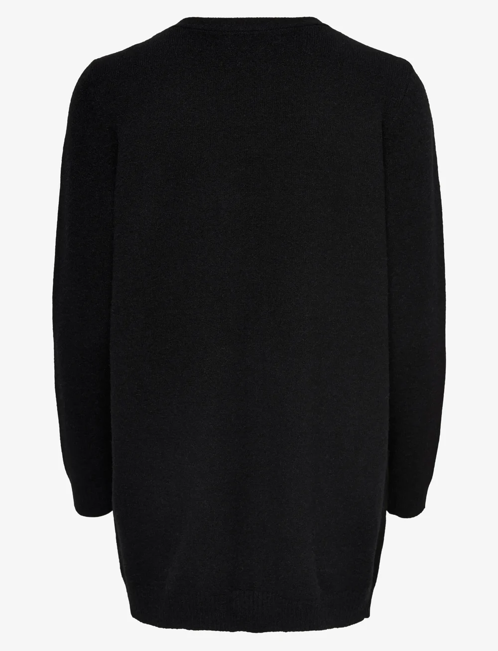 ONLY - ONLLESLY L/S OPEN CARDIGAN KNT NOOS - koftor - black - 2