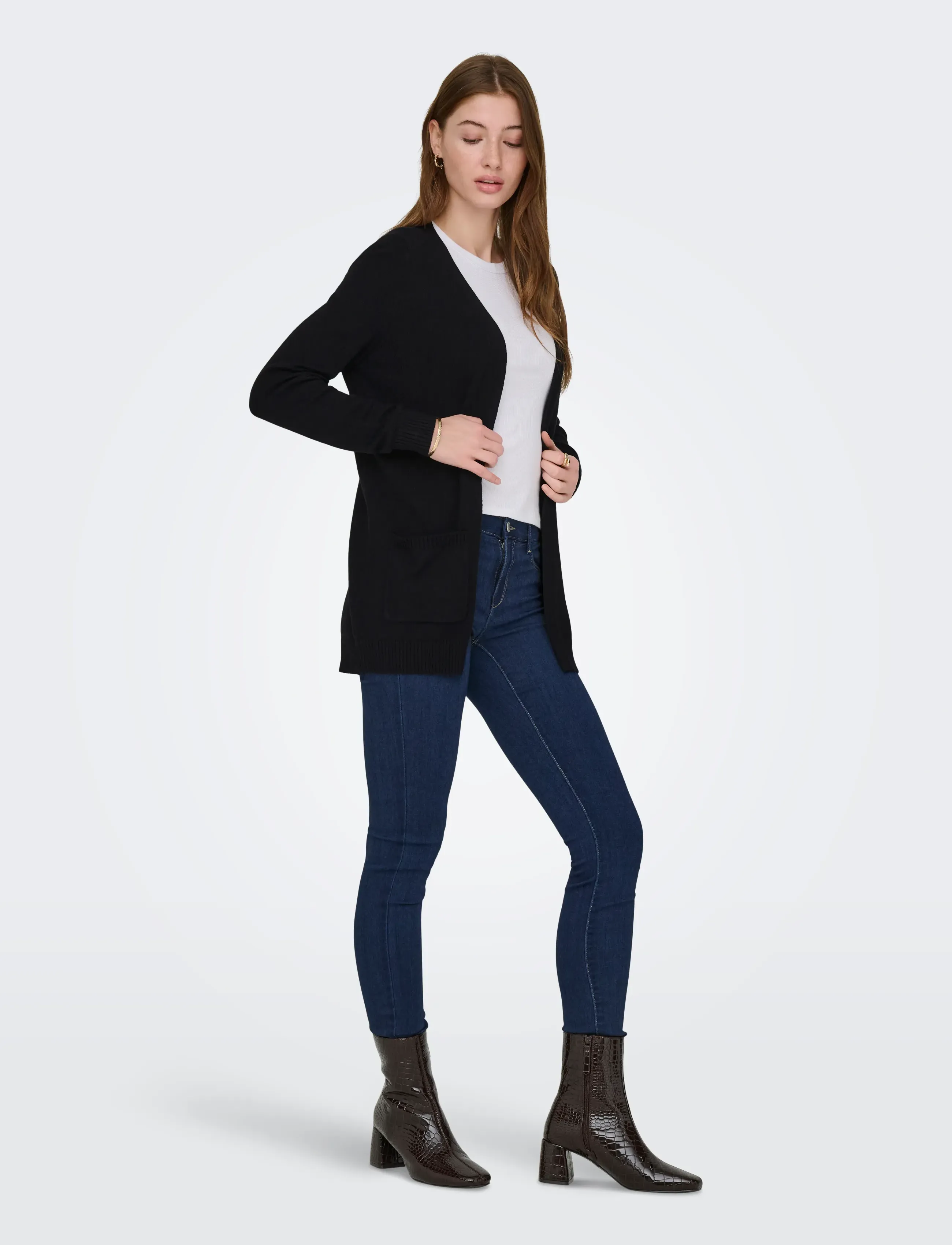 Onllesly L/S Open Cardigan Knt Noos 3