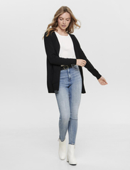ONLY - ONLLESLY L/S OPEN CARDIGAN KNT NOOS - madalaimad hinnad - black - 4