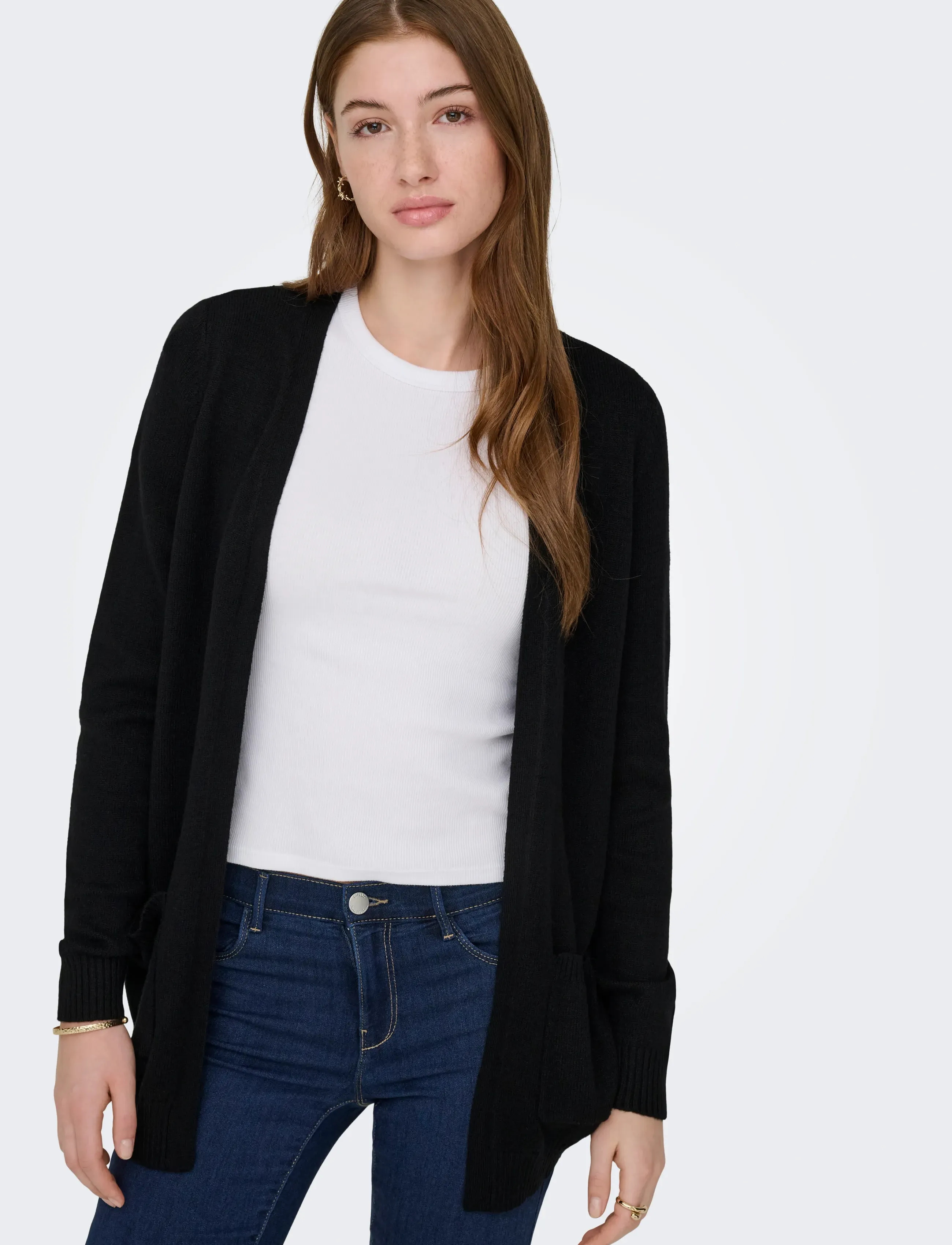 Onllesly L/S Open Cardigan Knt Noos 6