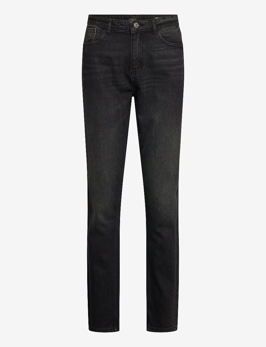 ONLY - ONLASOS KELLY DNM BLACK JEANS TALL - mažiausios kainos - black - 0