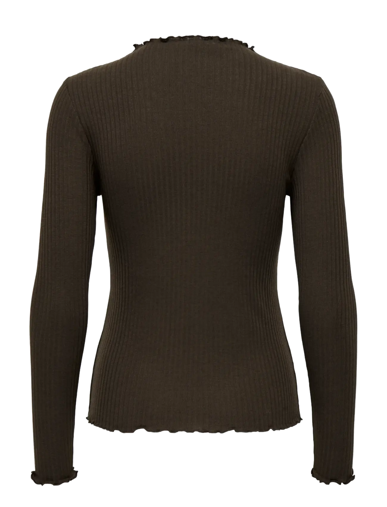 ONLY - ONLEMMA L/S HIGH NECK TOP NOOS JRS - langærmede toppe - demitasse - 2