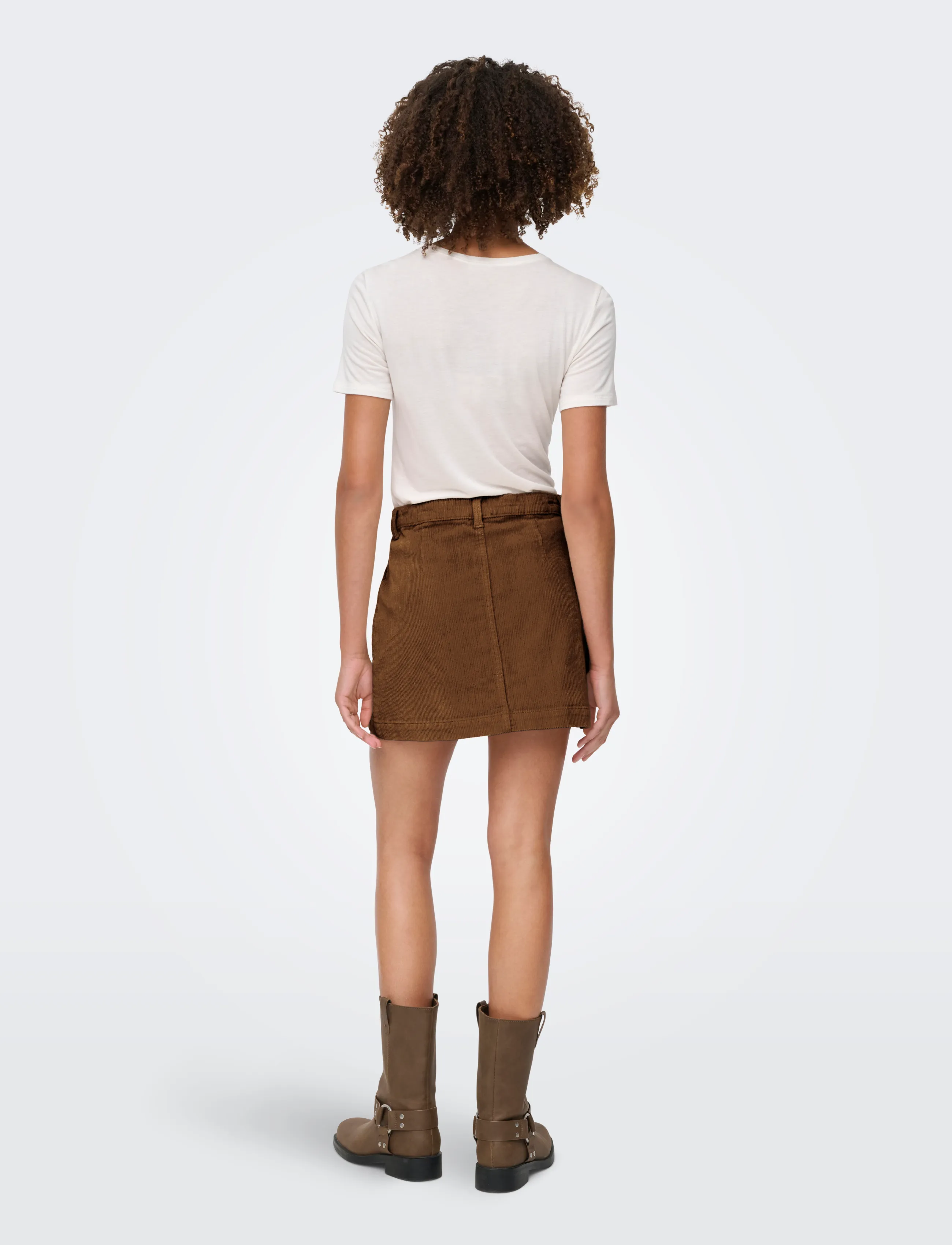 ONLY - ONLAMAZING GLOBAL HW CORD SKIRT PNT NOOS - die niedrigsten preise - bison - 3