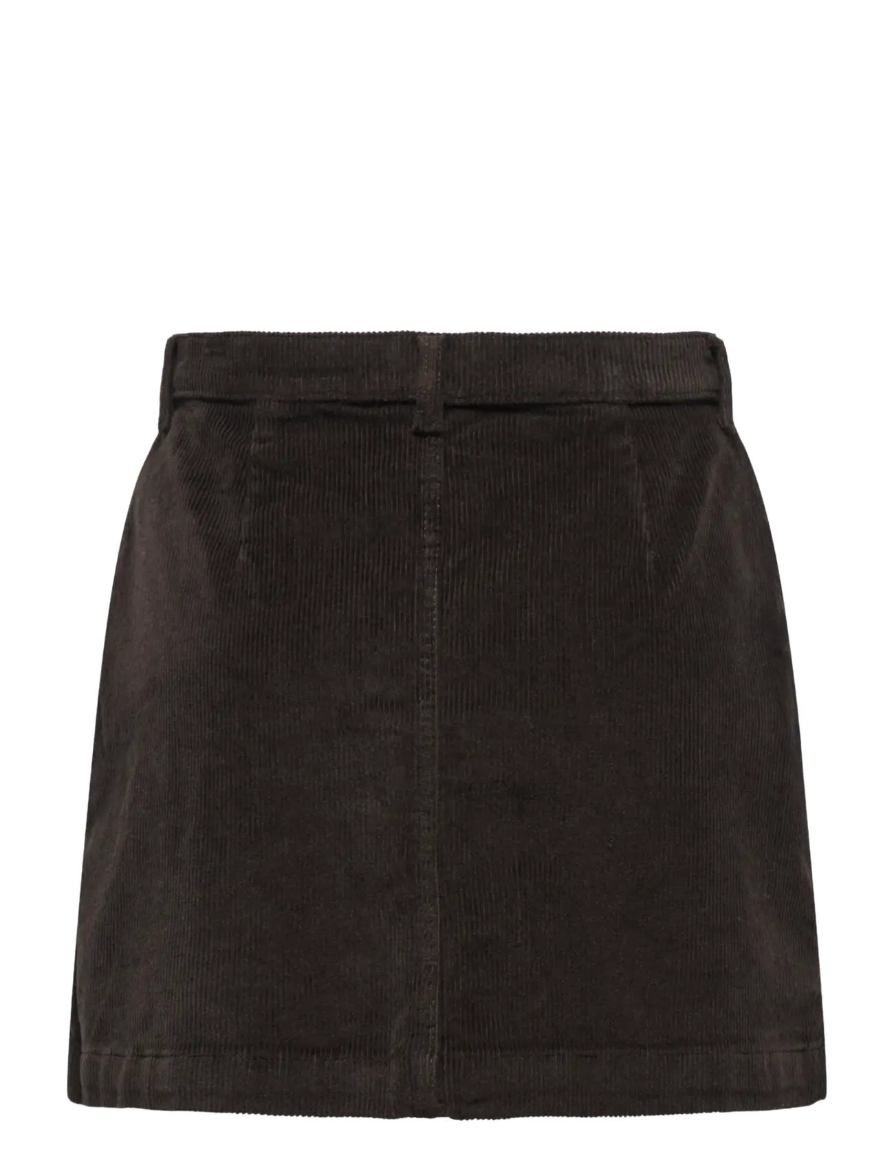 ONLY - ONLAMAZING GLOBAL HW CORD SKIRT PNT NOOS - korta kjolar - black coffee - 2