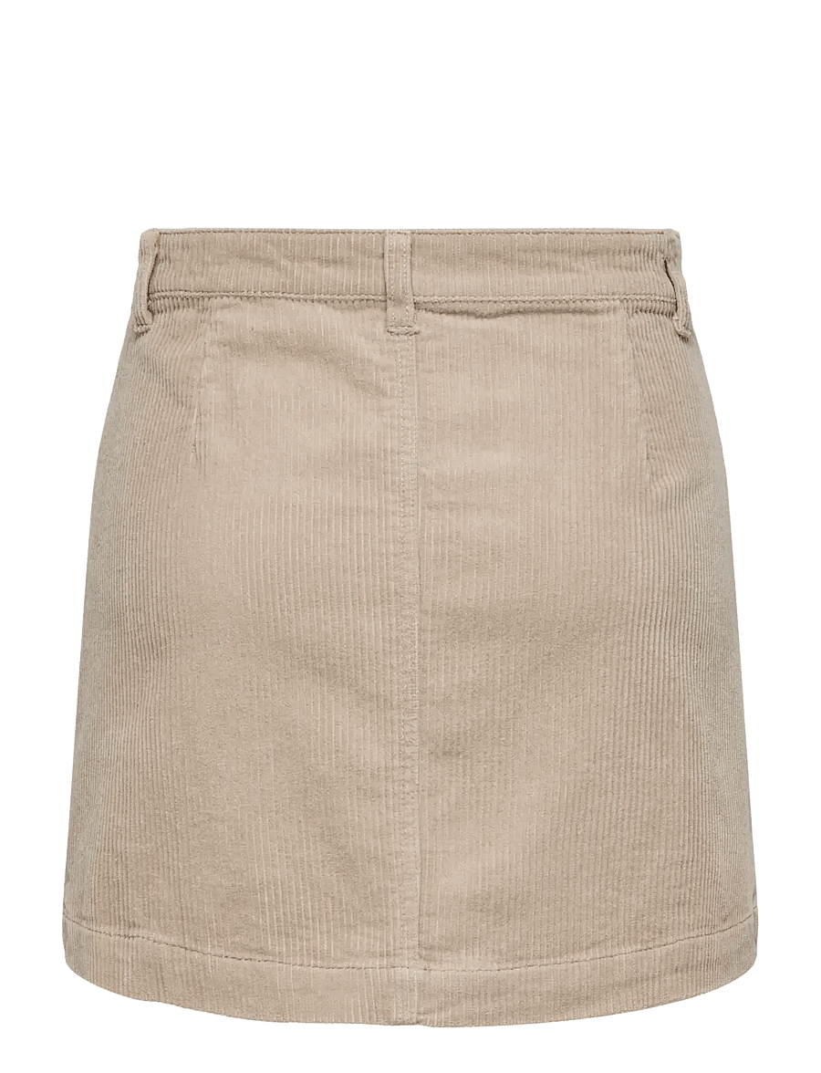 ONLY - ONLAMAZING GLOBAL HW CORD SKIRT PNT NOOS - korte nederdele - goat - 2