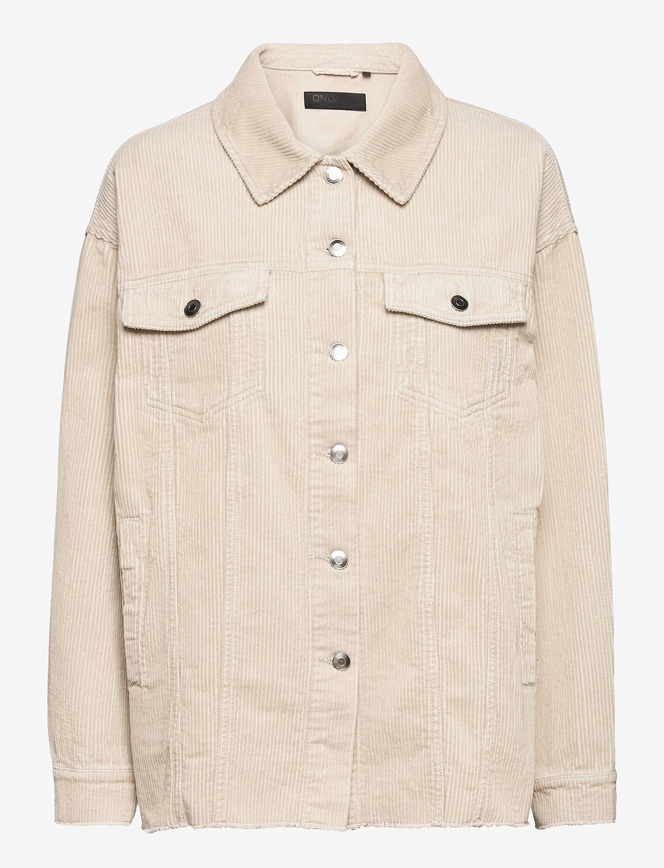 ONLY - ONLBITTEN CORD SHIRT PNT - silver lining - 0