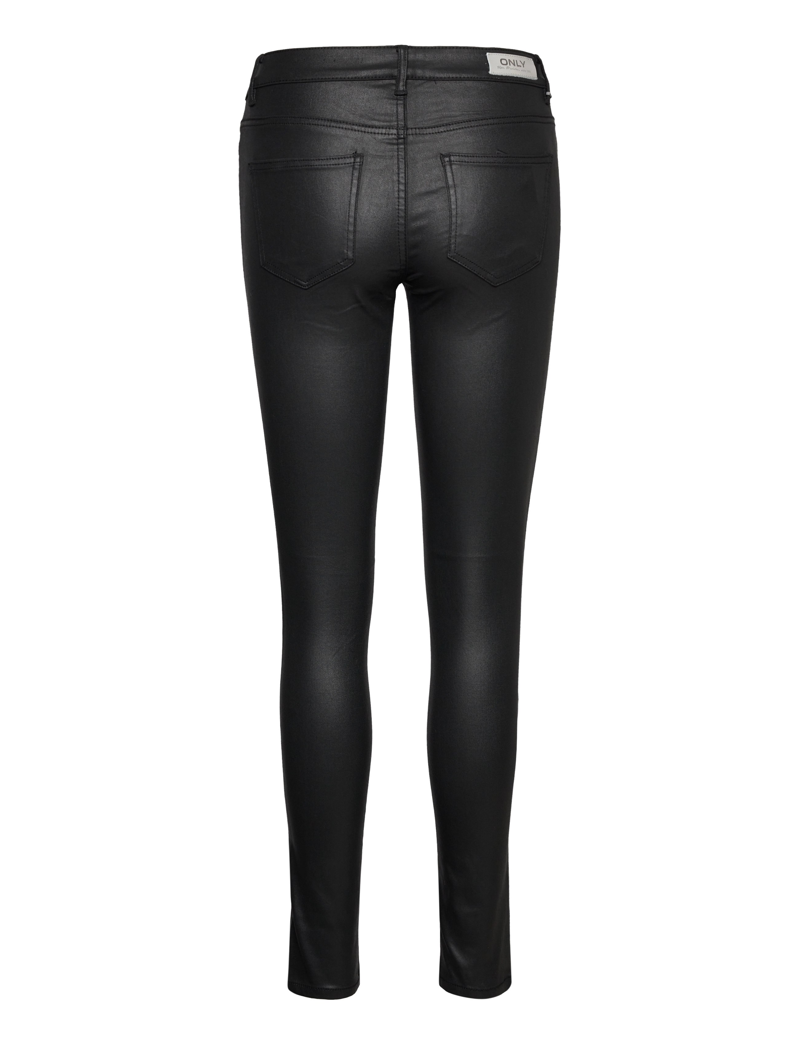 ONLY - ONLHUSH LIFE MID SK COATED PNT NOOS - black - 1