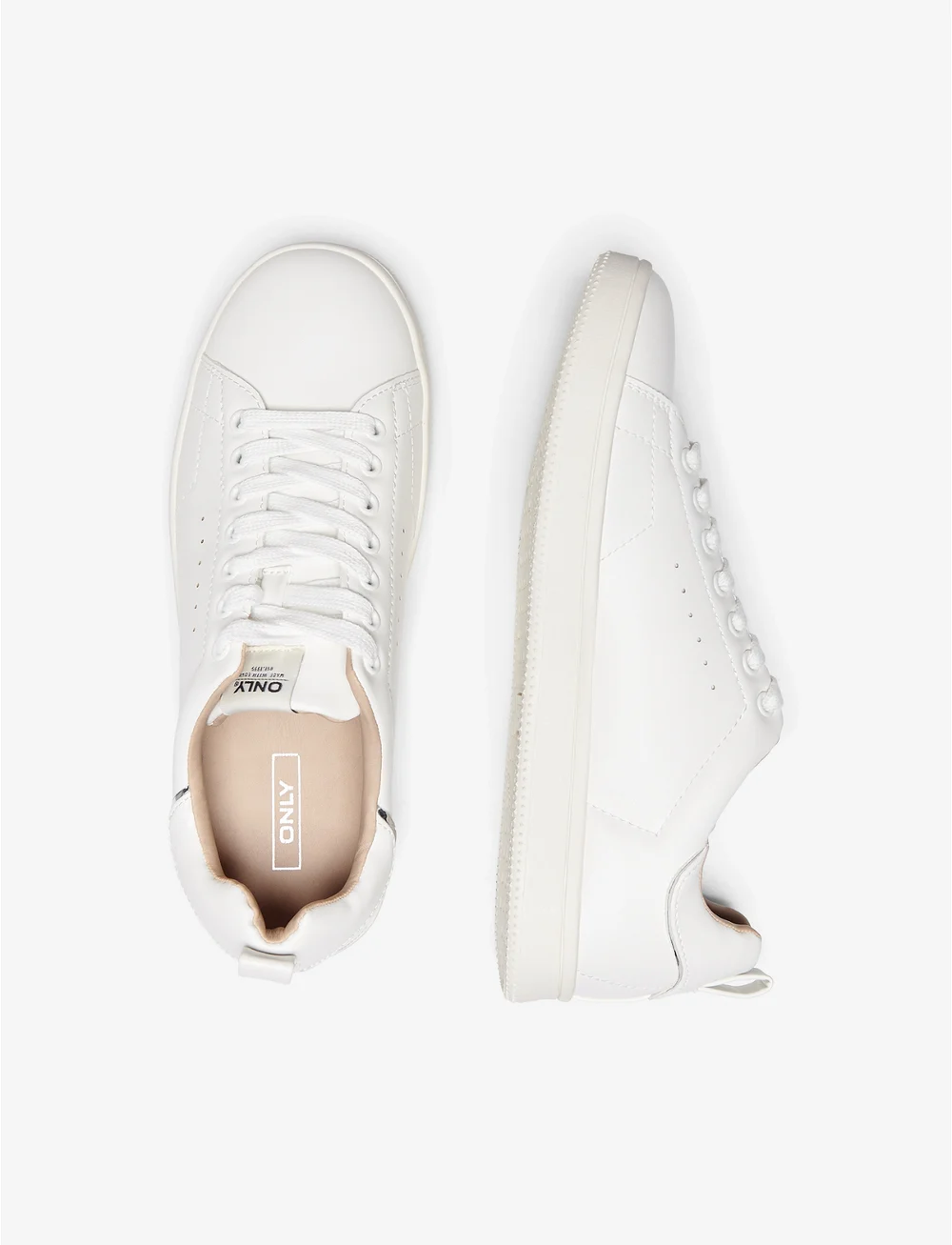 ONLY - ONLSHILO PU SNEAKER NOOS - konfirmation - white - 2