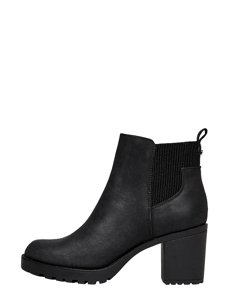 ONLY - ONLBARBARA HEELED BOOTIE NOOS - stiefeletten mit absatz - black - 1