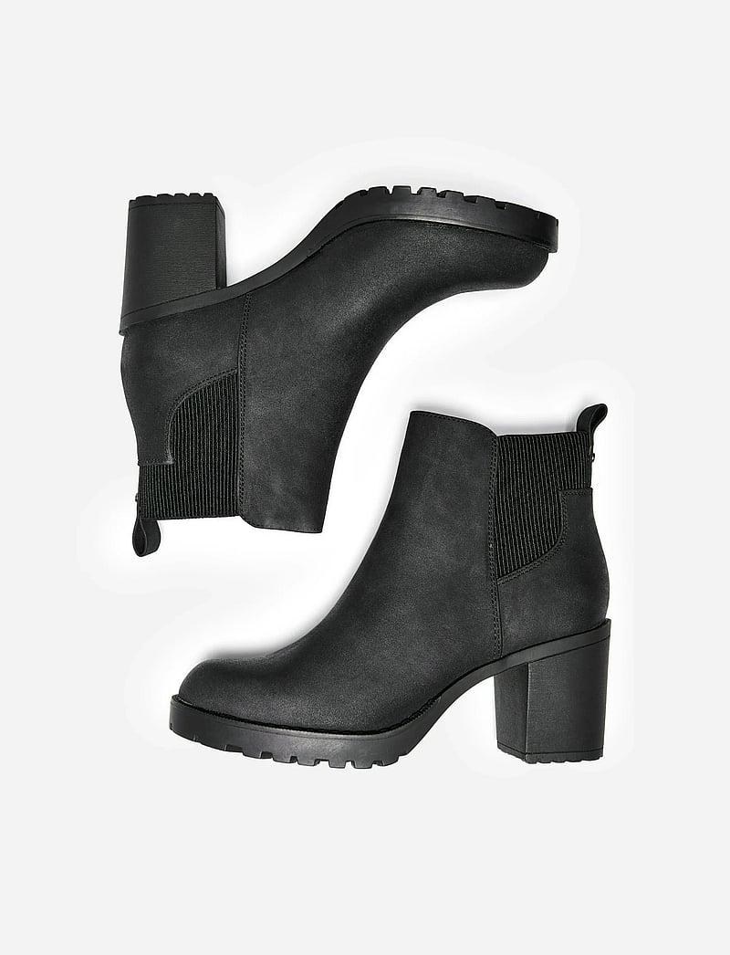 ONLY - ONLBARBARA HEELED BOOTIE NOOS - støvletter - black - 0