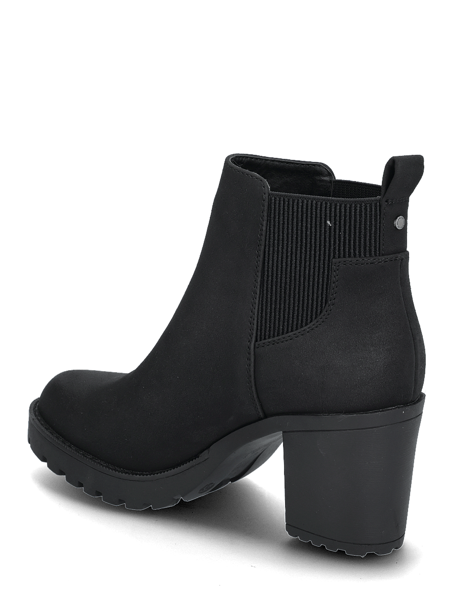 ONLY - ONLBARBARA HEELED BOOTIE NOOS - aukštakulniai aulinukai iki kulkšnių - black - 3
