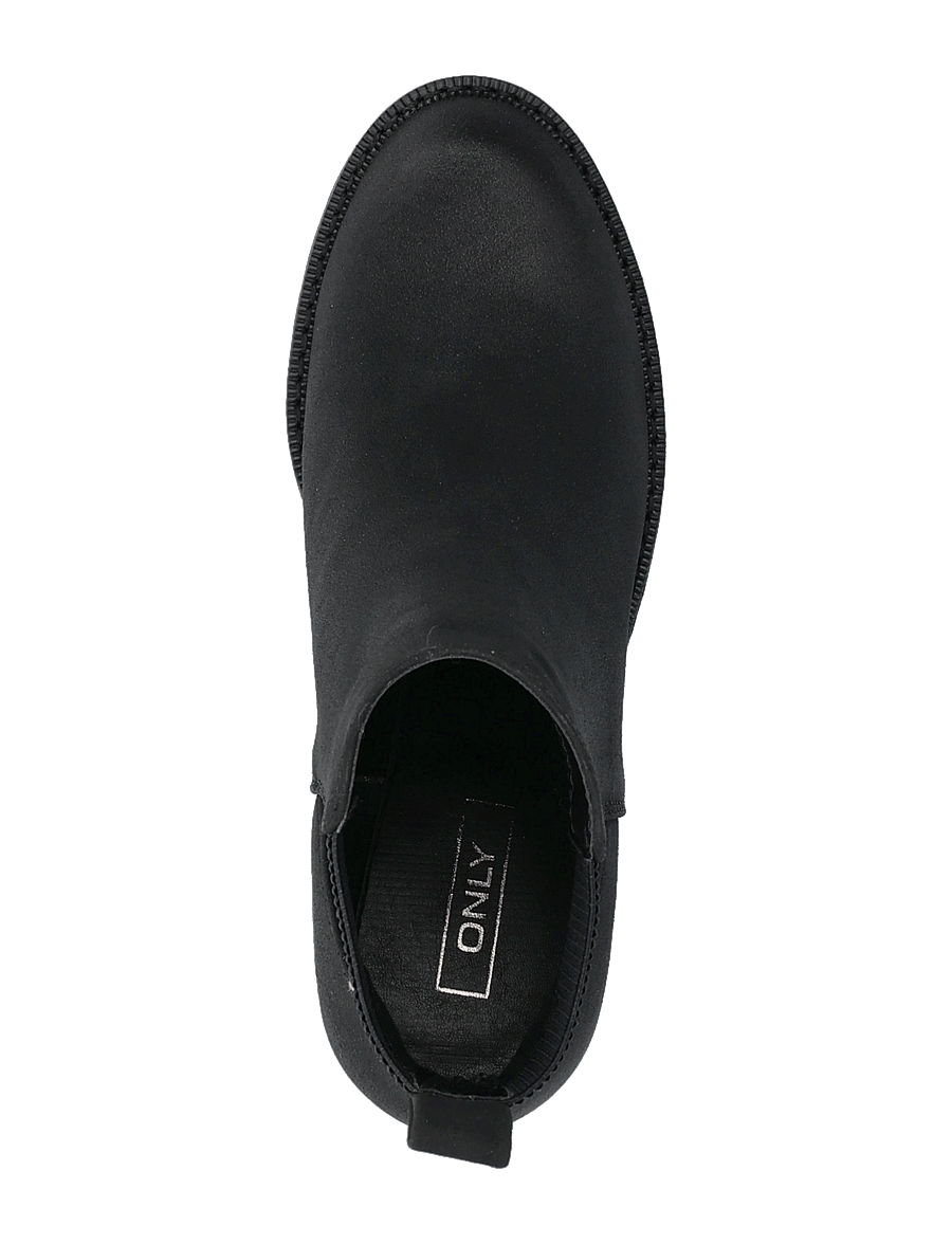 ONLY - ONLBARBARA HEELED BOOTIE NOOS - aukštakulniai aulinukai iki kulkšnių - black - 4