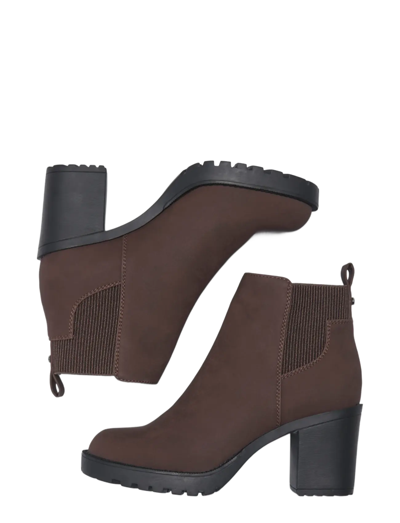 ONLY - ONLBARBARA HEELED BOOTIE NOOS - stiefeletten mit absatz - bracken - 2