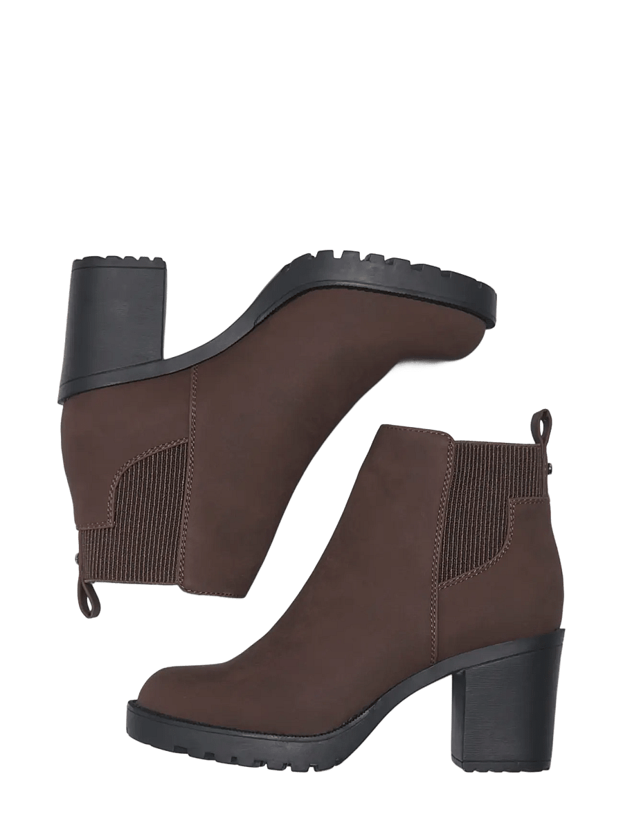 ONLY - ONLBARBARA HEELED BOOTIE NOOS - stiefeletten mit absatz - bracken - 2