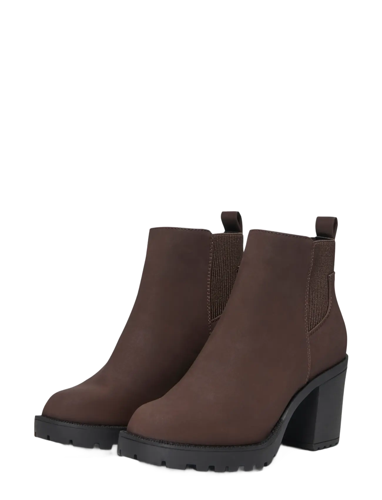 ONLY - ONLBARBARA HEELED BOOTIE NOOS - stiefeletten mit absatz - bracken - 3