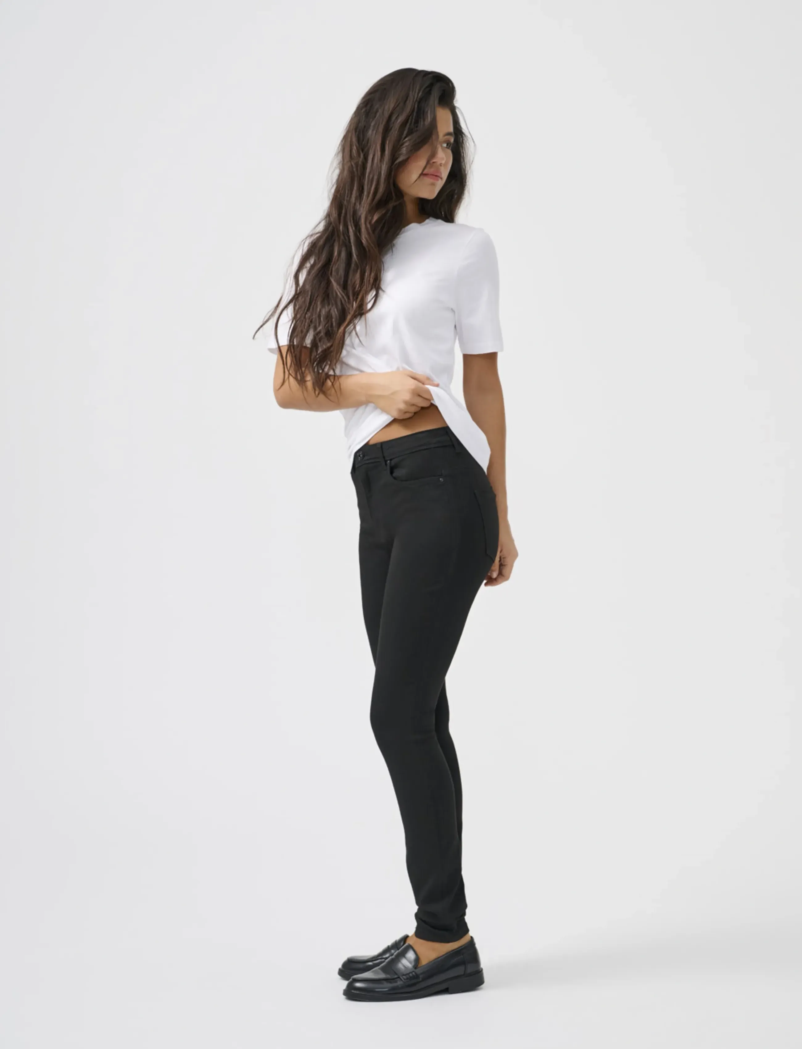 ONLY Onlforever Black Life Hw Sk Soo796C Noos, XL x 32, Jeans, Schwarz - Skinny, Frauen