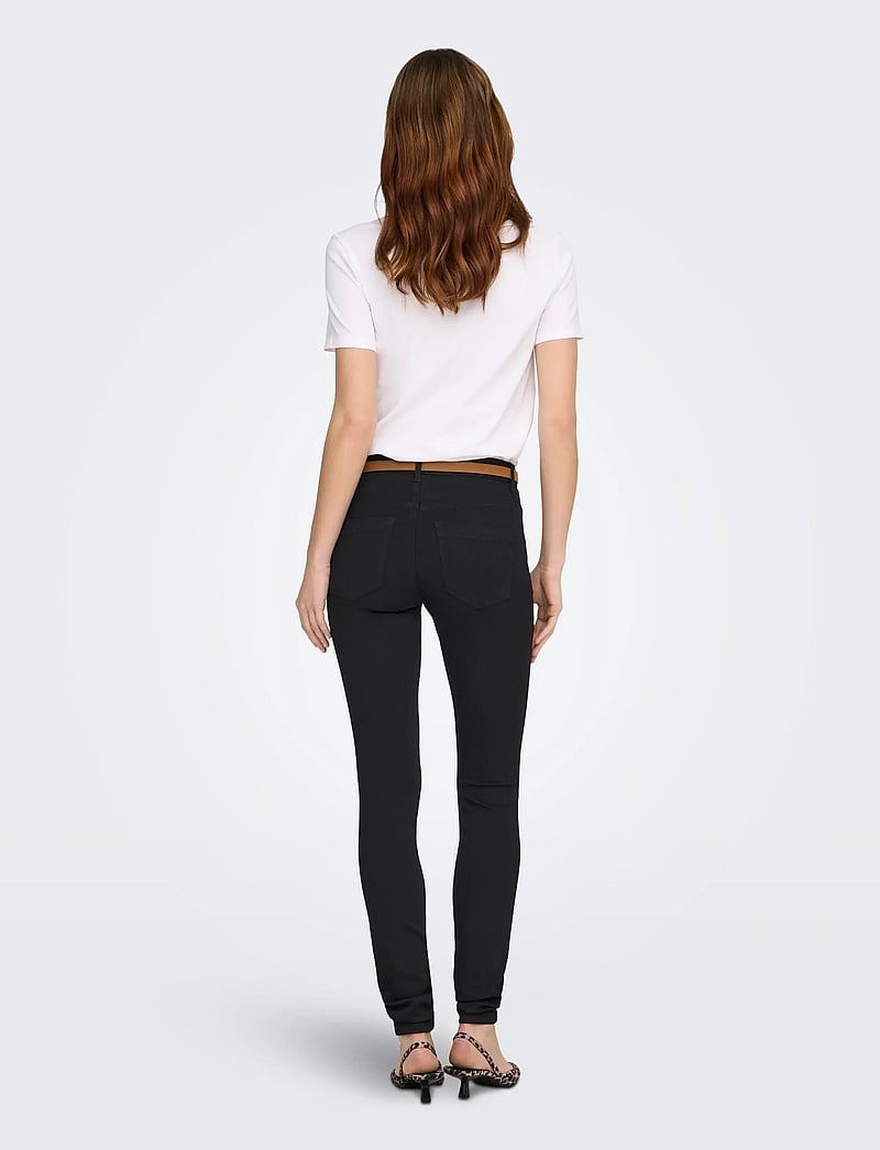 ONLY - ONLFOREVER BLACK LIFE HW SK SOO796C NOOS - skinny jeans - black denim - 3