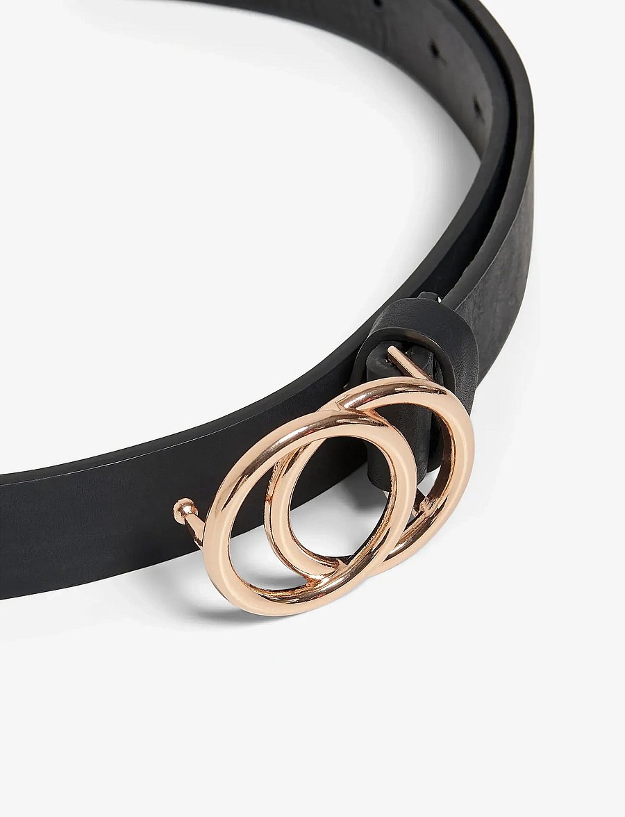 ONLY - ONLRASMI FAUX LEATHER JEANS BELT NOOS - vardagsskärp - black - 4